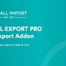 User Export Add-On Pro