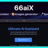 66aix - AI Content, Chat Bot, Images Generator & Speech to Text (SAAS)