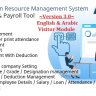 HRMS - Human Resource Management System, Manage Employee Payroll Salary ZkTeco BioMetric attendance