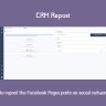 CRM Repost - share automatically your Facebook Pages posts to multiple social networks