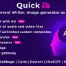 QuickAI OpenAI - ChatGPT - AI Writing Assistant and Content Creator as SaaS