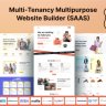 MultiSaas - Multi-Tenancy Multipurpose Website Builder (Saas)