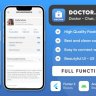 Doctor.io : Book Doctor Appointment, Online Diagnostic, Multi-Vendor App with Admin Panel