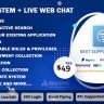 Support System - Live Web Chat & Client Desk & Ticket Help Desk