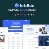 JobBox - Laravel Job Portal Multilingual System