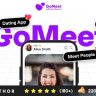 GoMeet - Complete Social Dating Mobile App | Online Dating | Match, Chat & Video Dating | Dating App