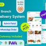 FoodAppi - PWA Food Delivery System and WhatsApp Menu Ordering with Admin Panel | Restaurant POS